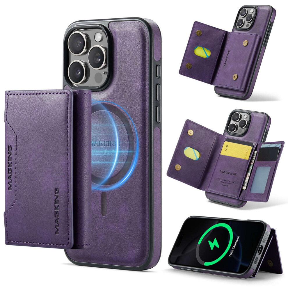 Wallet Case With Card Holder & Magnet For Compatible With Iphone 14 Pro Max, 14 Plus, 14 Pro Â Leather 9362892465642
