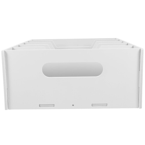 White Cash Drawer Tray with Multiple Compartments