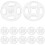 Large Sew-On Snaps Square Resin 100 Pieces 1