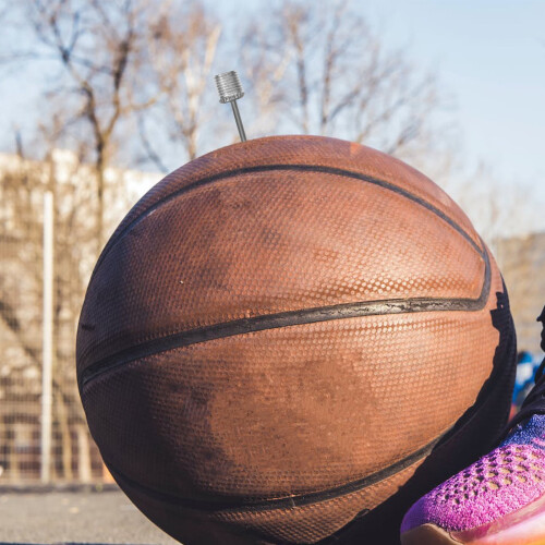 Pump Inflation Needle Kit Plastic Assorted Color Tires 2 Sets 2