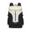 Badminton Backpack White Adjustable Multifunctional 5