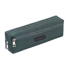 Cylindrical Pencil Case with Zipper, Large Capacity & Side Handles – Portable Stationery Organizer for Campus & Daily Use