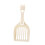 ULTNICE Kattbajsskopa Vit Plast Ergonomisk Design 1Set 4