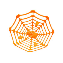 Halloween Spider Web Candy Bowls – Plastic Cobweb Serving Bowls for Party Decor, Trick-or-Treating & Table Centerpieces