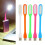 5 τεμάχια μικτή εύκαμπτη λάμπα LED USB ρυθμιζόμενη φορητή νυχτερινή λάμπα 180 μοιρών 6