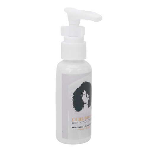 Smooth & Shiny Curls, Heat Protective Hair Serum for Deep Hydration
