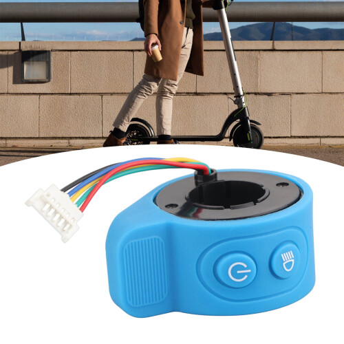 Electric Scooter Throttle Accelerator Blue ABS Plastic 2