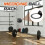 Medicine  Rack Medicine  Wall Mount Storage Racks,8.9In Inside Diameter, 88 Lbs Rack Wall Mounted Storage 1 Pack 4