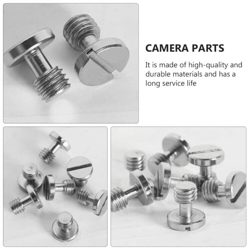Lot de 10 pièces de rechange pour vis de caméra 1