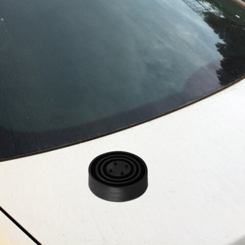 Black Silicone Headlight Cover Protector for Cars 1 Pair 1
