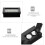 3Pcs Indoor Thermometer Hygrometer ABS Black 6