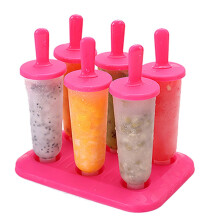 Popsicle Molds, Ice Pop Molds Ice Pop Maker, Reusable Easy Release Ice Pop Maker, Popsicle Mould Frozen Ice Popsicle Maker