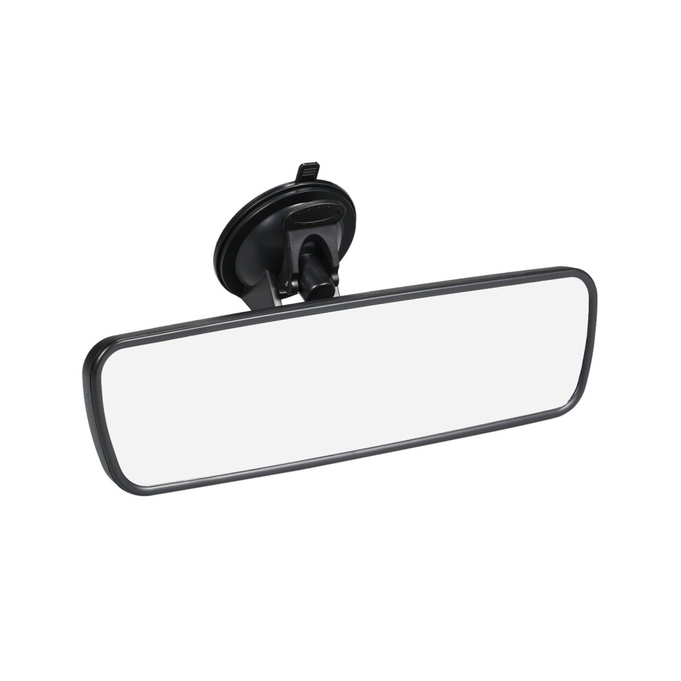 Rear View Mirror Suction Cup Rearview Mirror Wide Angle Rear View Mirror For Cars Vehicles Suvs Trucks Black 9130661153751
