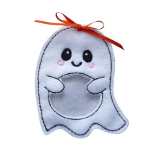 Pastel Ghost Birthday Party Favor Treat Bags – Spooky Halloween Decor, Baby Shower & Kids' Party Supplies, Compatible with Trick-or-Treat