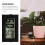 3Pcs Indoor Thermometer Hygrometer ABS Black 8