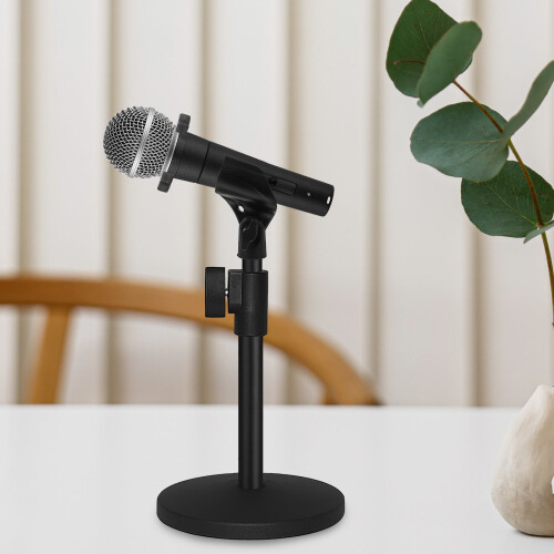 2-Pack Microphone Clip Holder Mic Clamp Stand Mount for Studio and Live Performance 1