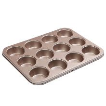 Stainless Steel Muffin Tin Tray, Muffin Pan Cupcake Baking Pan Set for Mini Cake Tart Quiche, Oven & Dishwasher Safe, Non-toxic & Heavy-duty