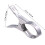 Quilt Drying Clothes Clip Silver 2Pcs 5.8X3.5X0.8In 2