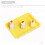 Craft Trays White Plastic Art Trays 5Set Hotel Use Diy Projects 5