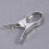 Quilt Drying Clothes Clip Silver 2Pcs 5.8X3.5X0.8In 3