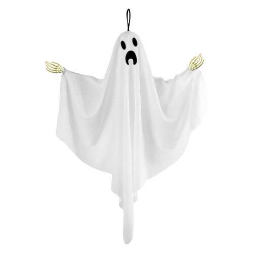 Κρεμαστό Στολίδι με Φάντασμα για το Halloween – Λεπτομερείς Οστά Χεριών, 1
