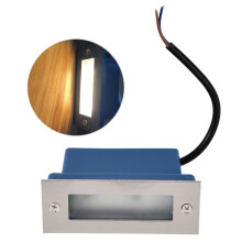 Adjustable Panel LED Lights For Stair Safety, Weatherproof Outdoor Lighting With IP55Rating And High Hardness Metal Housing For Porches And Walkways