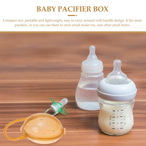 Plastic Pacifier Holder Case for Baby 8 Pieces 1