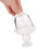 Mini Glass Cake Stand with Dome Cover for Small Cakes 4