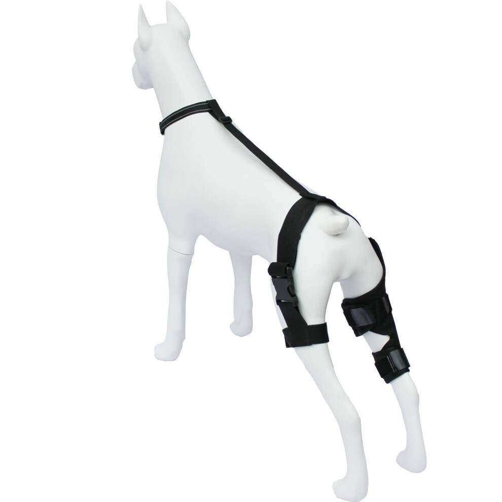 Protective Gear Leg Injury Support Brace Leg Sleeve Double Leg Rehabilitation Brace Leg Joint.