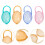 8 Pcs Plastic Pacifier Holder -proof Case Cup Dryer Baby Miss 6