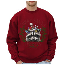 Men's Lined Crewneck Sweatshirt Mens Christmas Feral Leopard Print Plus Size Hoodless Pullover Fashion Holiday Logo Oversized Sweatshirt