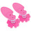 2Pcs Durable Plastic Paper Quilling Crimper Tool Comfortable Grip DIY Craft Tool 4