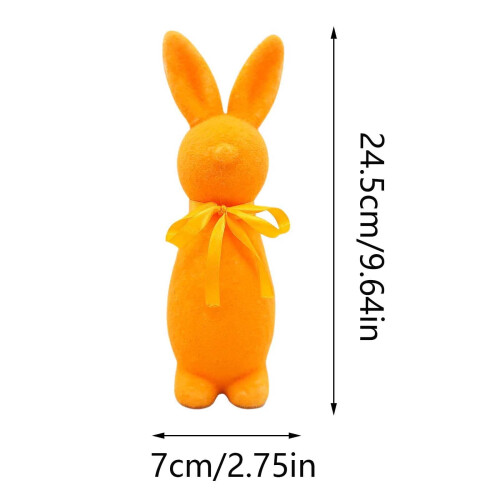 Osterkranz für Kinder mit Hasenfigur und Schleife 1