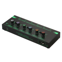 6-Kanal-Metall-Stereo-Kopfhörerverstärker für Aufnahmestudio und Mixing