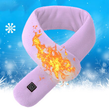 Cachecol aquecido USB de 85 x 9,9 cm, cachecol aquecido feminino, cachecol de inverno, almofada de aquecimento para pescoço, três configurações