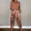 Γυναικεία Κοστούμια Women2Piece Σύνολα Επίσημα Παντελόνια για Γάμο Casual Ακανόνιστο 1