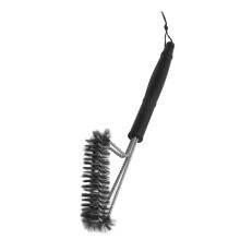 Stainless Steel Long Handled BBQ Cleaning Brush for Grill Grates