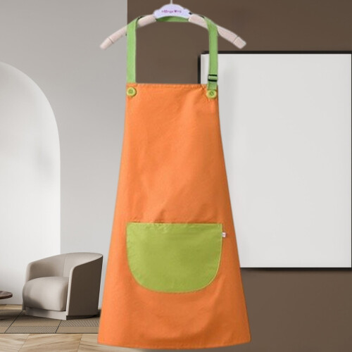 PVC waterproof apron sleeveless L 1 pack