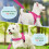 No Pull Fuchsia Small Dog Harness and Leash Set with Foldable Drinking Bowl 7