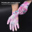 Yakbaofuo summer work gloves nylon PU coated dust proof 2