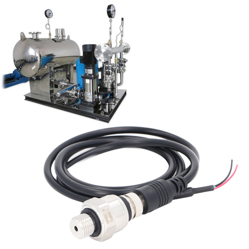 Pressure Transducer Sensor 4-20mA, G1/4, 1.6MPa, High Accuracy