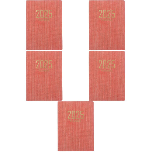 5 Pieces Notebooks Electronic Agenda Work Shopping