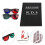 Random Dot Stereogram Comprehensive Vision Test Chart Astigmatism Book Glasses Multiple Stereo Vision Test RDS Optometry Tester 4
