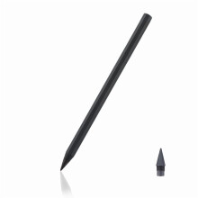 Crayon en alliage métallique – Ne nécessite jamais d'être taillé, Compatible avec les mines standard, pour écrire, dessiner et esquisser