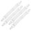 Topbathy Fitted Sheet Holders with White Elastic Straps and Plastic Clips for Stability 1