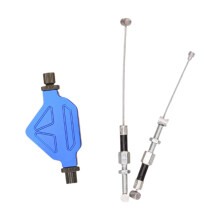 Palanca de embrague de motocicleta, accesorios de aluminio, fácil instalación, piezas de reparación, embrague azul