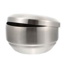 Stainless Steel Salad Bowl with Cover for Home Use Anti-Scald Heat Insulation