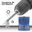 50Pcs Extra-Long Magnetic Screwdriver Bit Set with Storage Case – Hex, Star, Philips, Square, Spanner Bits, compatible with Philips Square Spanner 3