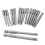 50Pcs Extra-Long Magnetic Screwdriver Bit Set with Storage Case – Hex, Star, Philips, Square, Spanner Bits, compatible with Philips Square Spanner 8