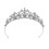 (Silver) Strasskrone Damen: Party & Cosplay Accessoire 3